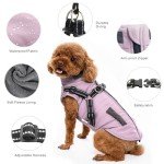 Reflective Waterproof Winter Jacket for Small Dogs