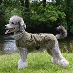 Country Style Green Quilted Dog Coat Jacket