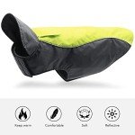 Lightweight Waterproof Dog Coat - Adjustable Rain Jacket