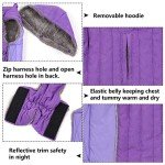 Cozy Purple Winter Coat for Dogs - Small