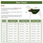 IREENUO Adjustable Waterproof Coat for Large Dogs