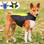Lightweight Waterproof Dog Coat - Adjustable Rain Jacket