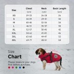 Waterproof Dog Coat with Built-in Harness, Warm Winter Jacket