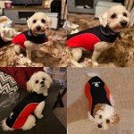 Waterproof Fleece Dog Coat with Reflective Strips