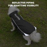 Warm Waterproof Dog Coat with Fleece Lining