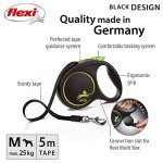 Flexi Green Medium Retractable Dog Leash 5m
