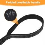 Heavy Duty Reflective Dog Leash with Padded Handle