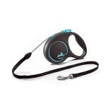 Blue 5m Retractable Dog Leash for Small Dogs