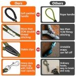 5M Reflective Training Leash for Dogs - Olive