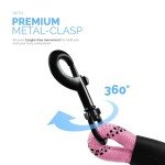 Furdreams 5ft Slip-On Dog Leash with Padded Handle