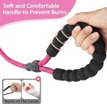 Reflective Slip Lead Dog Leash with Padded Handle