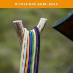 Black Slip Lead for Dogs - 1.25m Lightweight Leash