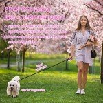 ANCOOLE 5M Retractable Dog Lead - Tangle-Free Pink