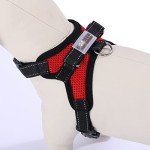 Adjustable No-Pull Dog Harness Vest - Red