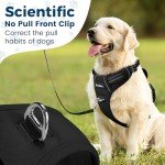 Funfox No-Pull Adjustable Dog Harness with Handle
