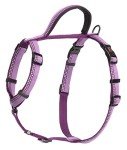 Lightweight Adjustable Dog Harness with Handle - Purple