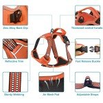 Adjustable No Pull Dog Harness with Reflective Vest