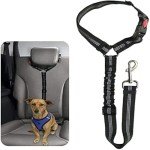 Adjustable Dog Seat Belt for Car Safety