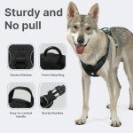 Adjustable No-Pull Dog Harness with Reflective Strap