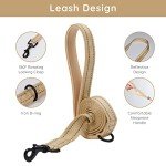 BELLA & PAL Reflective Dog Harness and Leash Set