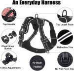 No Pull Reflective Dog Harness for Medium Dogs