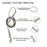 YUDOTE Plaid Step-In Harness and Leash Set