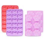 Jumbo Puppy Paw & Bone Silicone Treat Molds