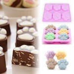 Jumbo Puppy Paw & Bone Silicone Treat Molds