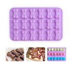 Jumbo Puppy Paw & Bone Silicone Treat Molds