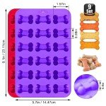 9 Pack Silicone Puppy Paw & Bone Molds