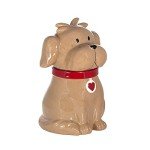 Cute Ceramic Dog Cookie Jar for Dog Lovers