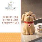 Cute Ceramic Dog Cookie Jar for Dog Lovers