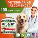 Hemp Joint Chews for Dogs - 120 Ct