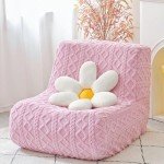 Pink Velvet Armless Sofa Cover for Pets