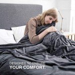 Soft Grey Fleece Blanket for Dogs and Kids