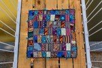 Vintage Patchwork Large Outdoor Dog Bed Cushion