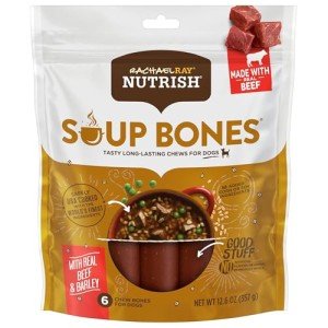 Rachael Ray Beef & Barley Soup Bones for Dogs