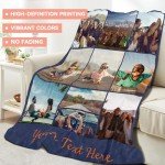 Custom Photo Blanket for Dog Lovers and Families