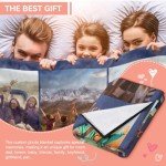 Custom Photo Blanket for Dog Lovers and Families