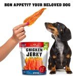 Chicken Jerky Dog Treats - High Protein Snacks