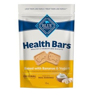 Blue Buffalo Crunchy Dog Biscuits with Bananas & Yogurt