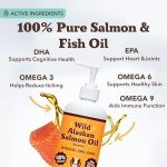 Wild Alaskan Salmon Oil for Dogs 16 oz