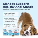 Glandex Peanut Butter Soft Chews for Dogs