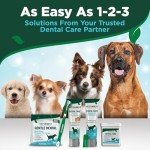 Vet's Best Dog Toothpaste & Toothbrush Dental Kit