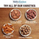 Milo's Kitchen Chicken Meatballs for Dogs 18oz