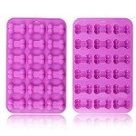 Silicone Dog Treat Molds - Paw and Bone Set