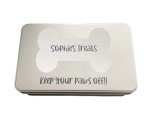 Custom Dog Treat Storage Tin