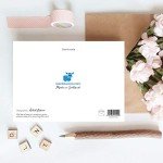 Cute Pug Dog Portrait Greeting Card with Envelope