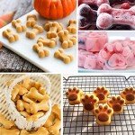 Silicone Dog Treat Molds - Paw and Bone Set