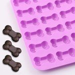 Cozihom Silicone Bone Moulds for Dog Treats, 4 Pcs